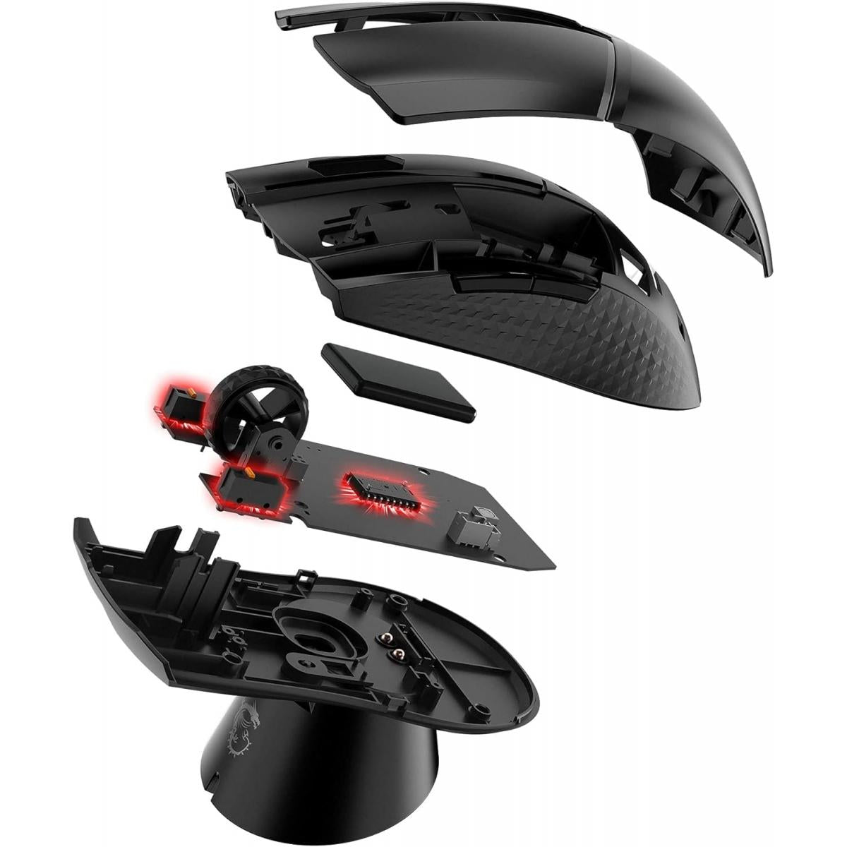 MSI Clutch GM41 Lightweight 20,000 DPI Wireless Gaming Mouse & Charging Dock