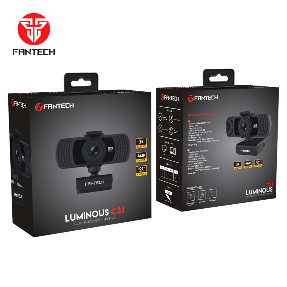 Fantech LUMINOUS C31 QHD 2K Webcam