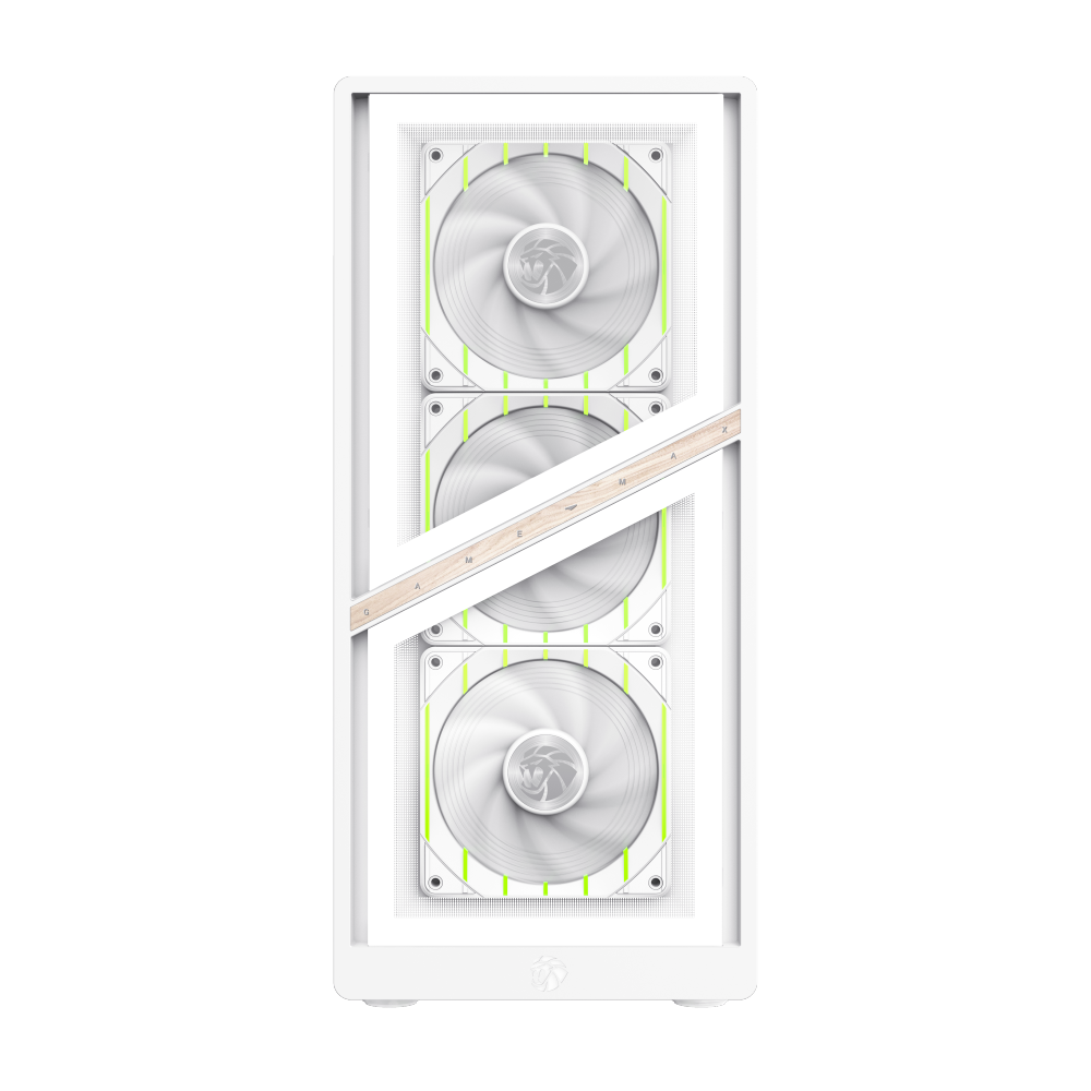 GAMEMAX AERIS 330 GW (WHITE) MATX GAMING CASE