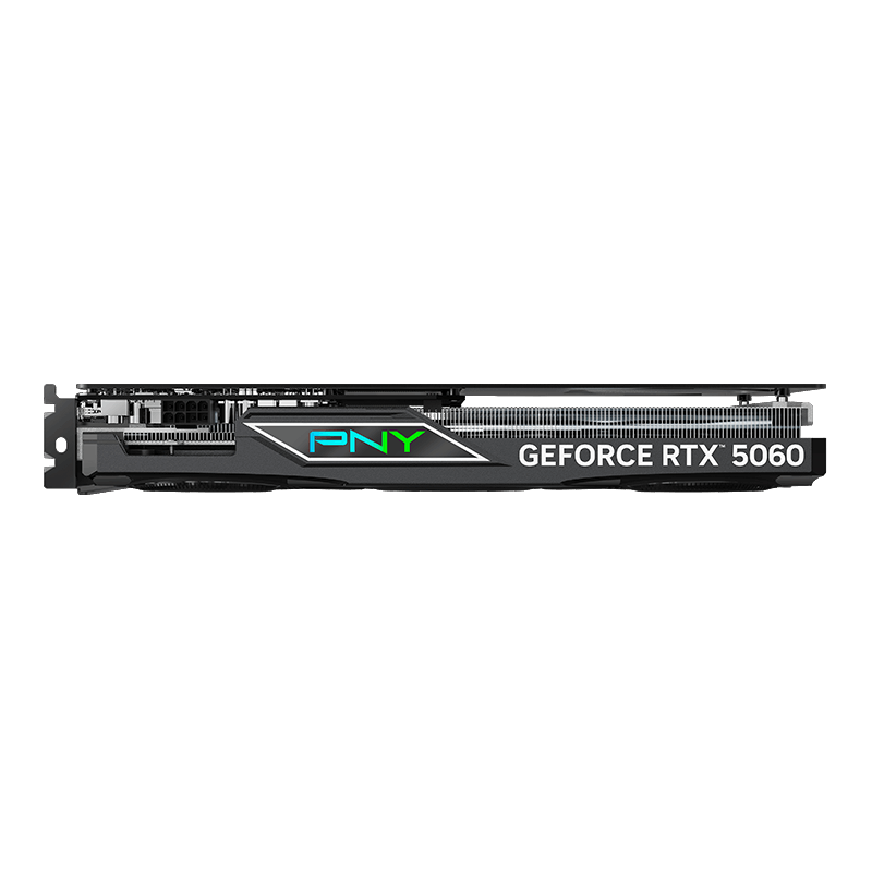 PNY GeForce RTX™ 5060 ARGB EPIC-X RGB™ Overclocked Triple Fan Graphics Card
