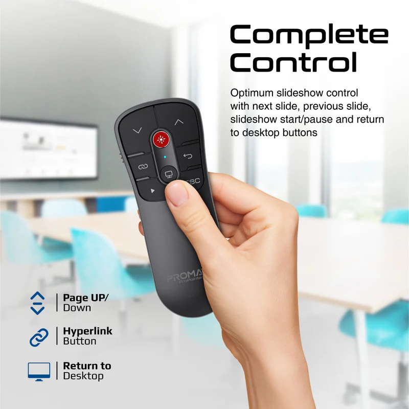 Promate PROPOINTER Universal Intuitive Wireless Presenter