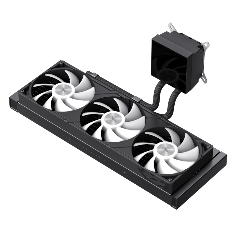 GAMEMAX GLACIER 360 LIQUID CPU COOLER  BLACK