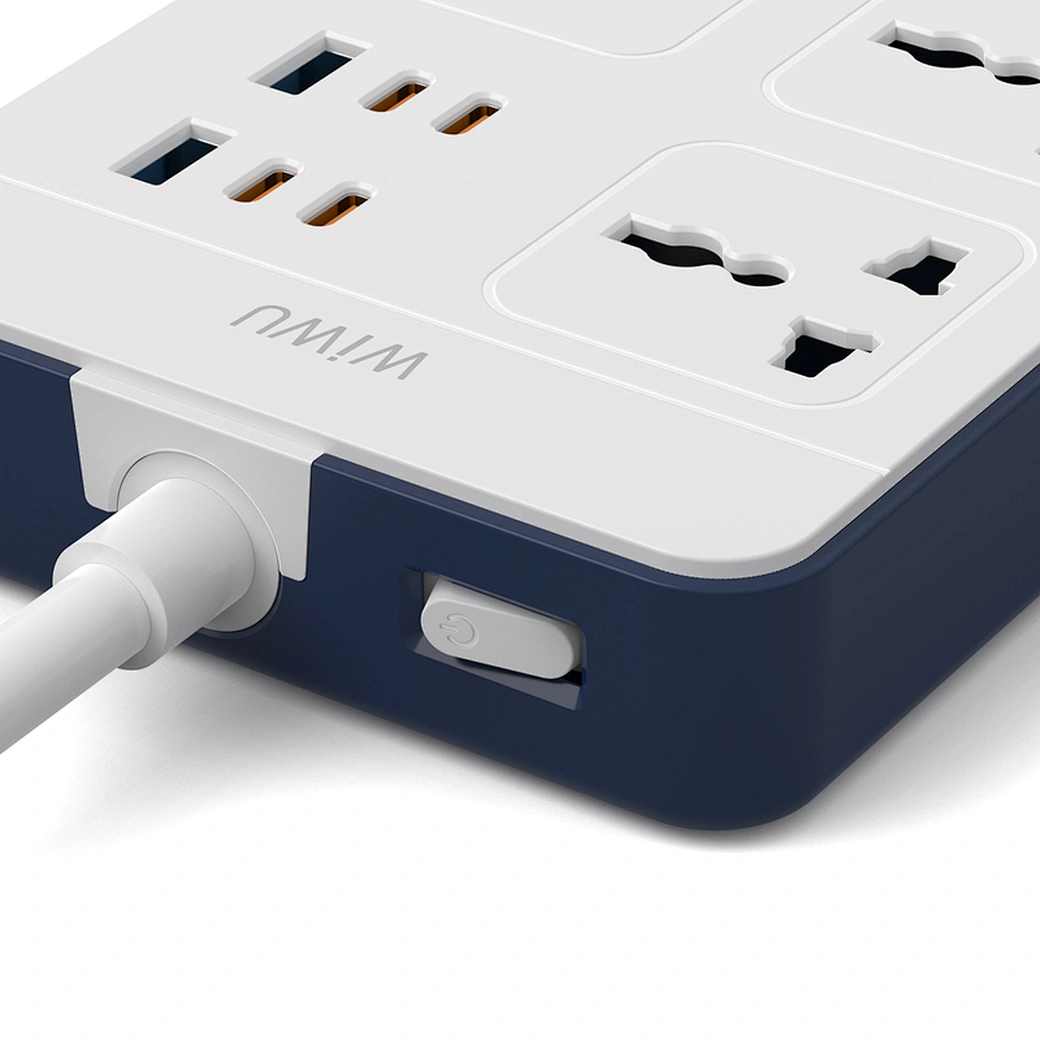 WIWU 11 IN 1 Power Strips CHARGING STATION 2500W