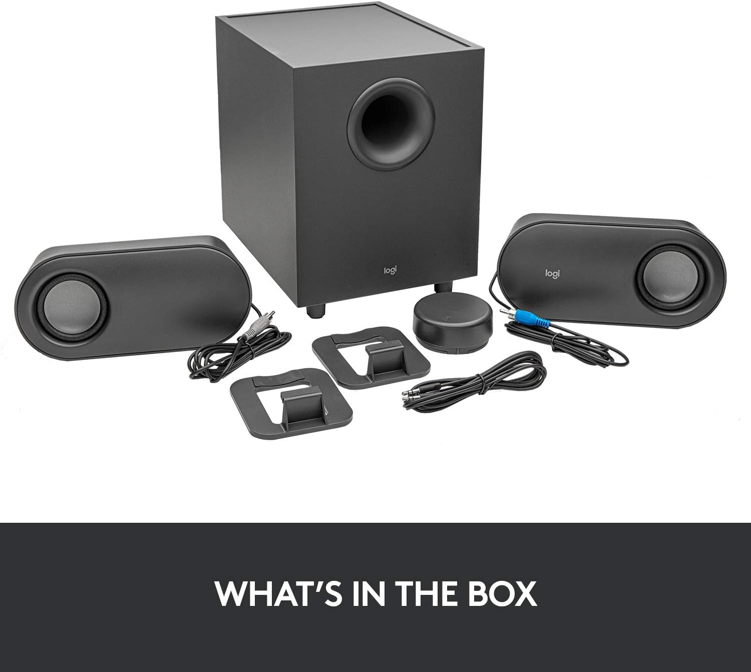 Logitech Z407 Bluetooth Computer Speakers with Subwoofer and Wireless Control