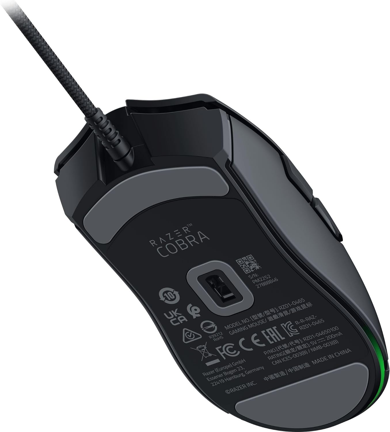 Razer Cobra Customizable Gaming Mouse - Black