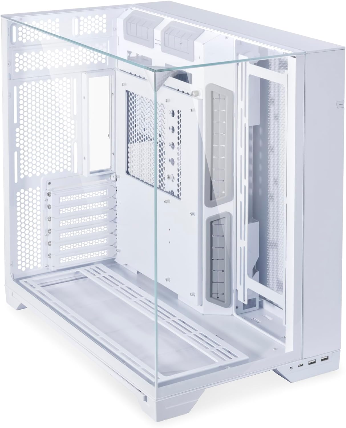 Lian Li O11 Vision -Three Sided Tempered Glass Panels  - Dual-Chamber ATX Mid Tower GAMING CASE