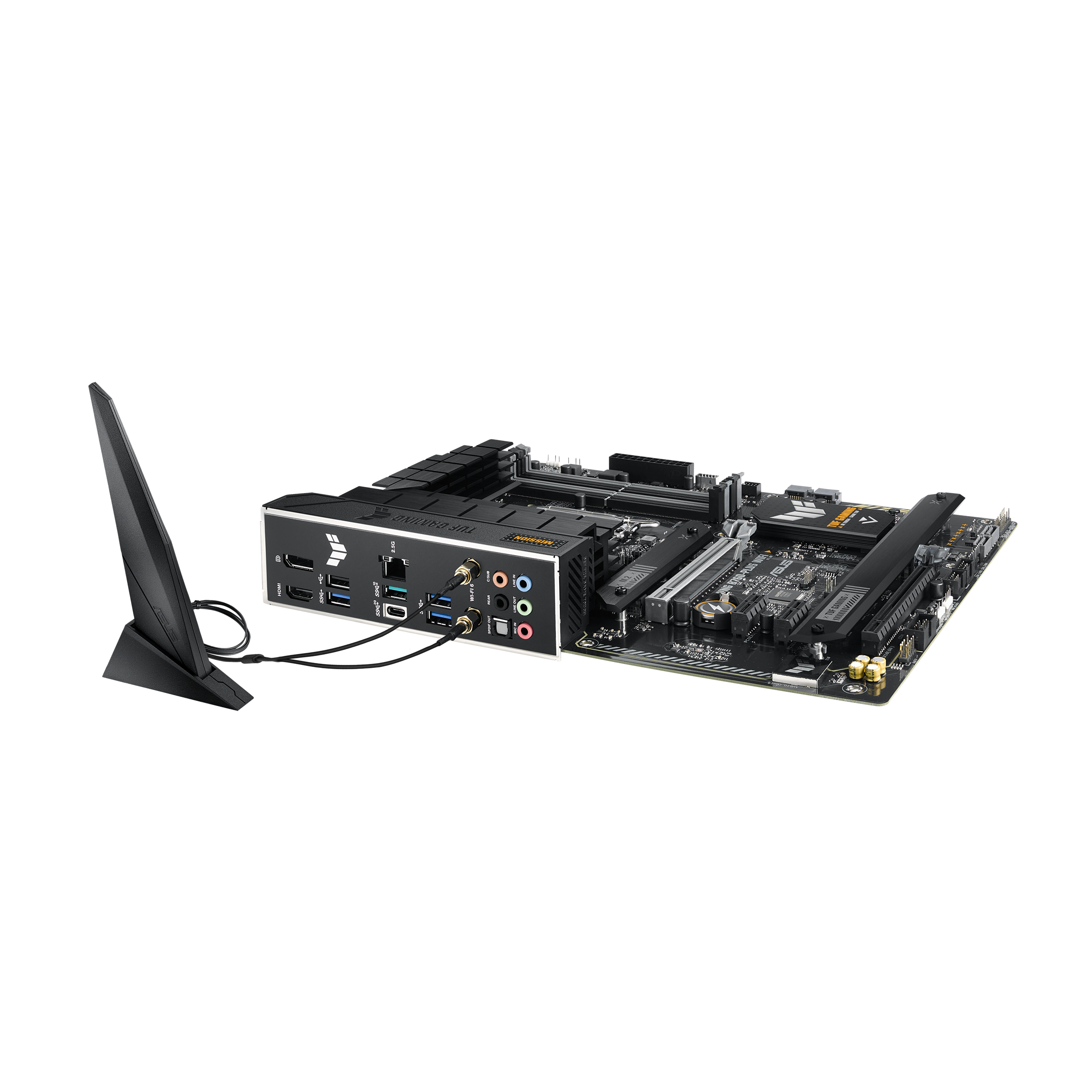ASUS TUF GAMING B760-PLUS WIFI DDR5 (13th and 12th Gen) LGA 1700 ATX Motherboard