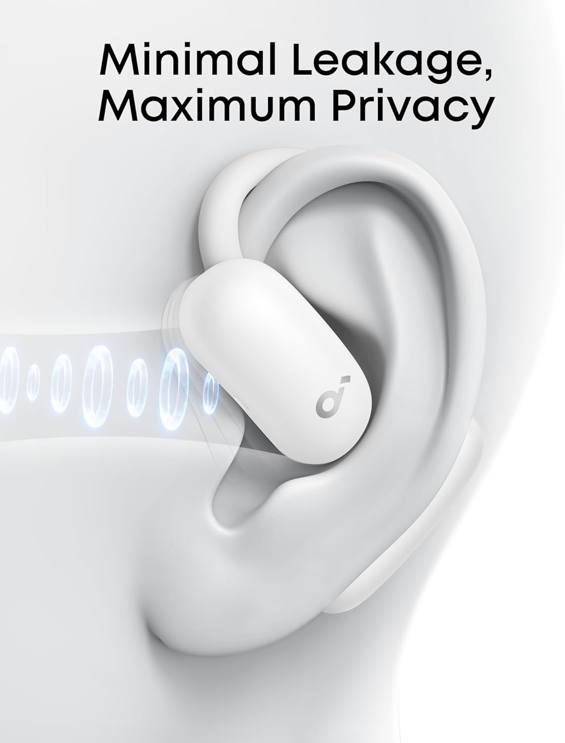 Soundcore AeroFit 2 Open-Ear Wireless Earbuds - White