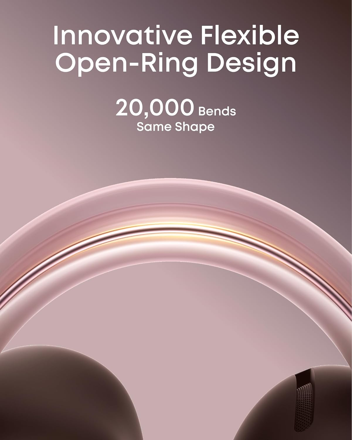 Soundcore AeroClip Open-Ear Clip-On Wireless Earbuds — Pink
