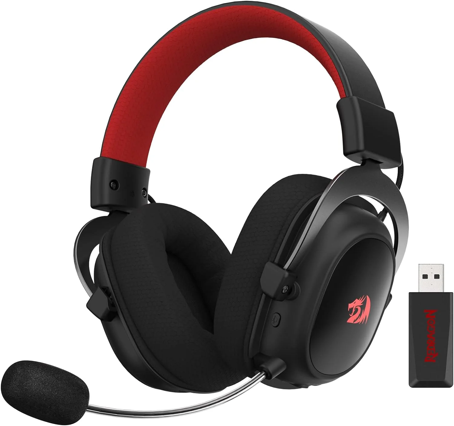 Redragon H510 PRO Zeus-X RGB Wireless Gaming Headset - 7.1 Surround Sound