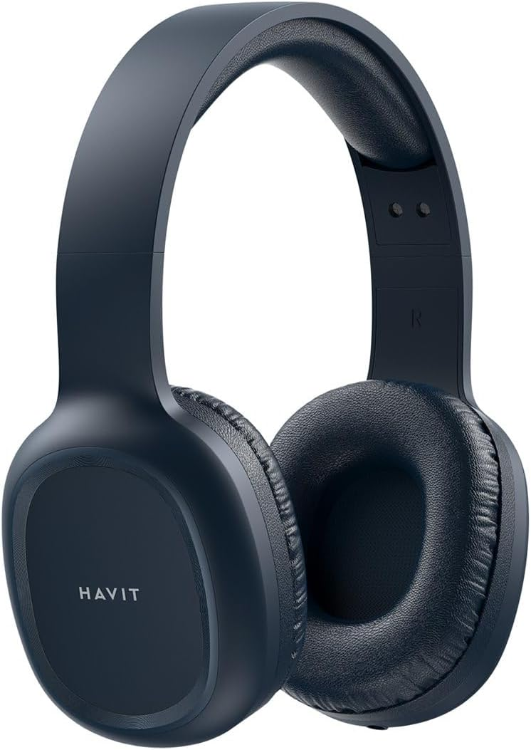 HAVIT H2590BT PRO Bluetooth Foldable Headset - Blue