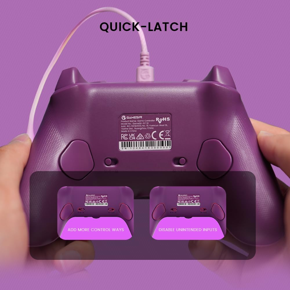 GameSir G7 SE Wired Controller for Xbox - Purple