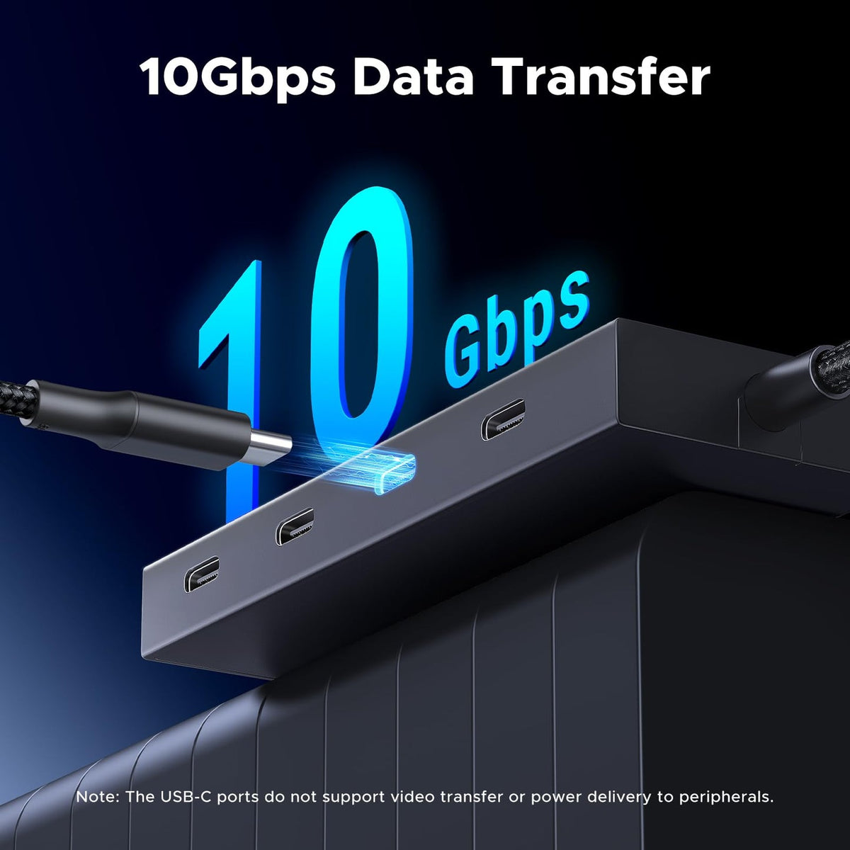UGREEN 5-in-1  10Gbps USB C Hub with 100W PD Port