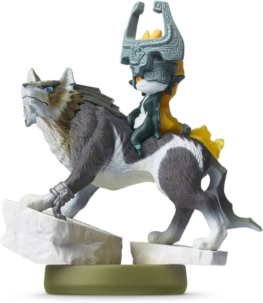 Nintendo Amiibo The Legend of Zelda Wolf Link Figure