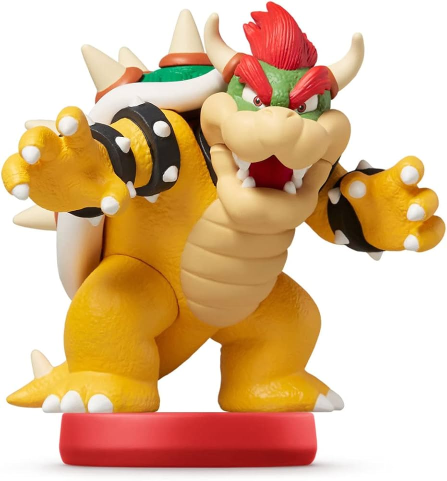 Nintendo Amiibo Bowser Figure Super Mario Collection