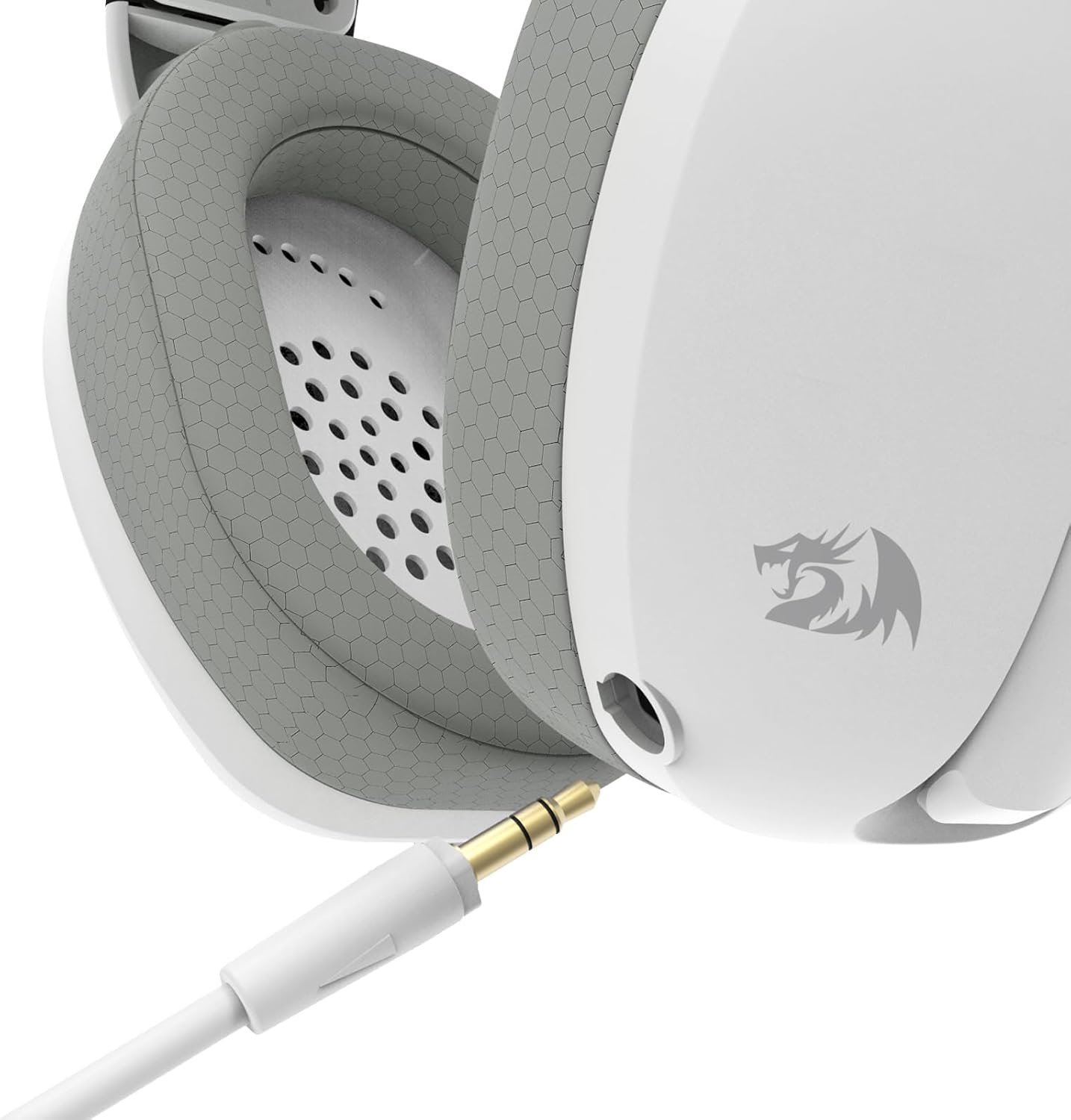 Redragon IRE Pro BT/Wireless Light Weight Gaming Headset - White