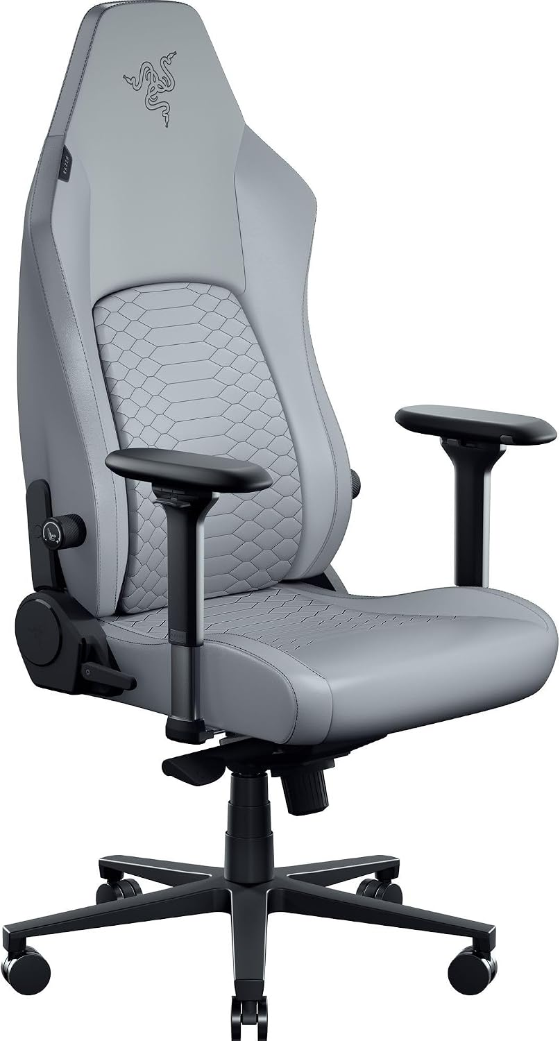 RAZER ISKUR V2 NEWGEN GAMING CHAIR - LIGHT GRAY