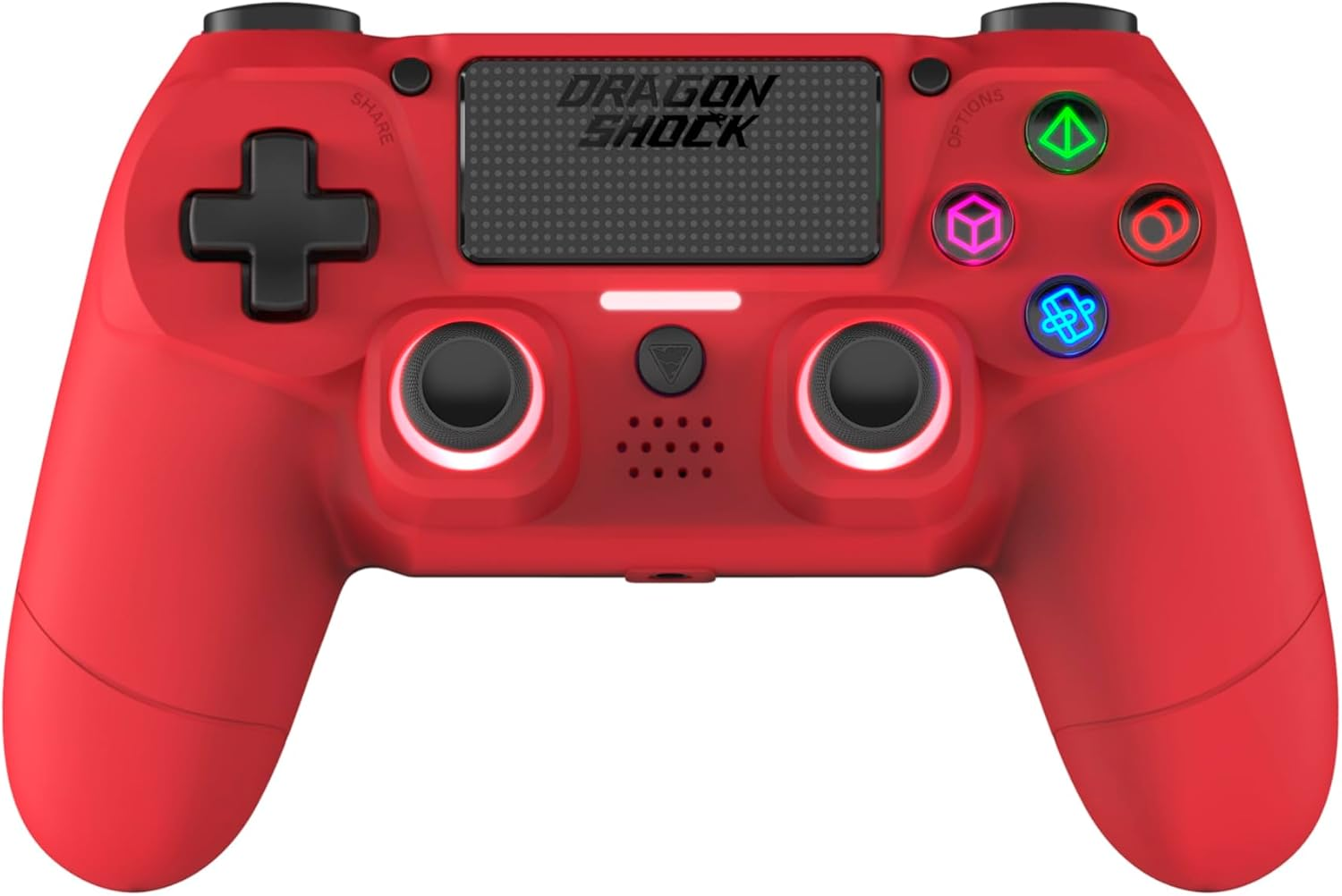 Mizar Dragonshock PS4 Wireless Controller Red