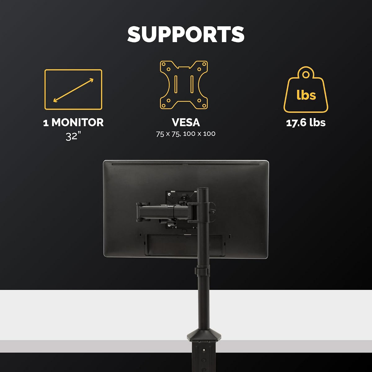 Fellowes Reflex Single Monitor Arm