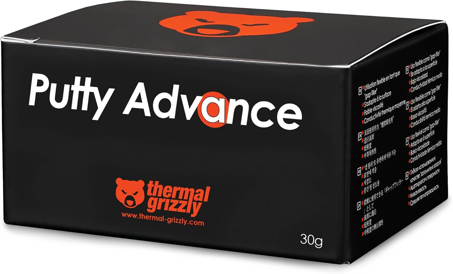 Thermal Grizzly Putty Advance (30g) High Performance Electrically non-conductive Thermal Pads