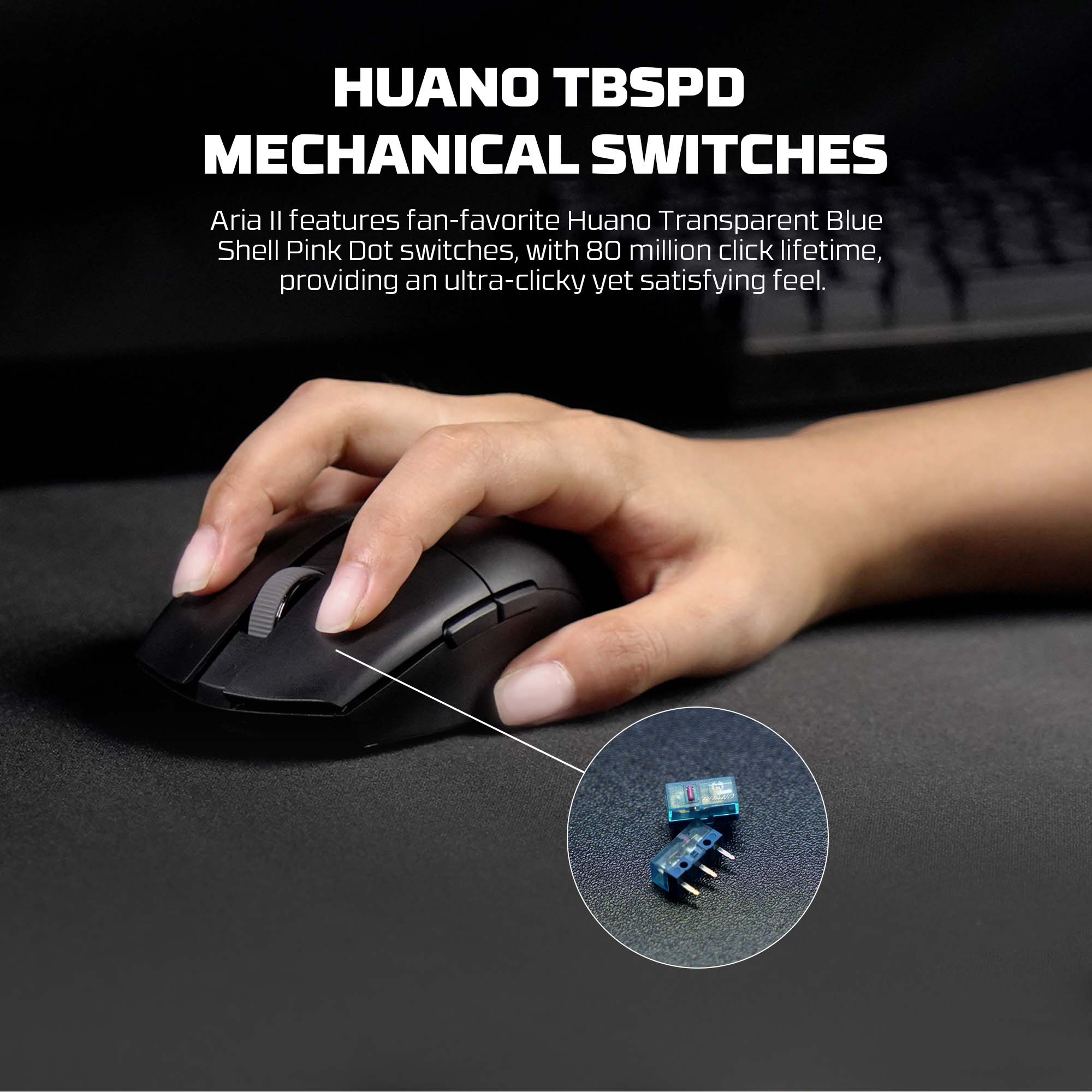 Fantech ARIA XD7E Wireless Gaming Mouse - White
