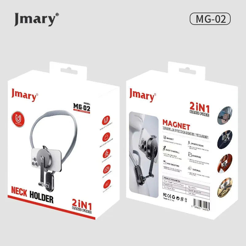 Jmary MG-02 2-in-1 Magsafe Neck Holder for Mobile