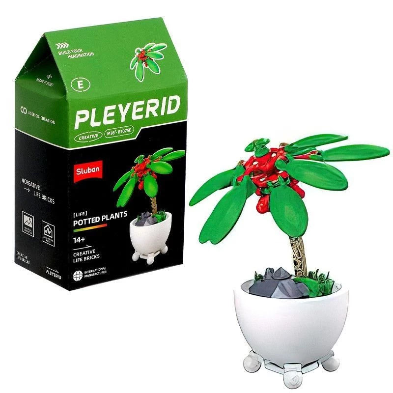 Sluban - PLEYERID-Potted Plants (GR-E) Sluban - PLEYERID-Potted Plants (GR-E)