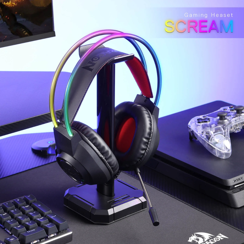 Redragon Scream RGB Wired Gaming Headset