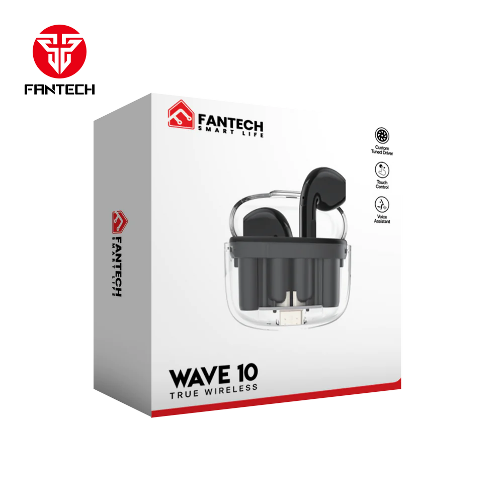Fantech TWS Bluetooth Wireless Wave 10 Earbuds
