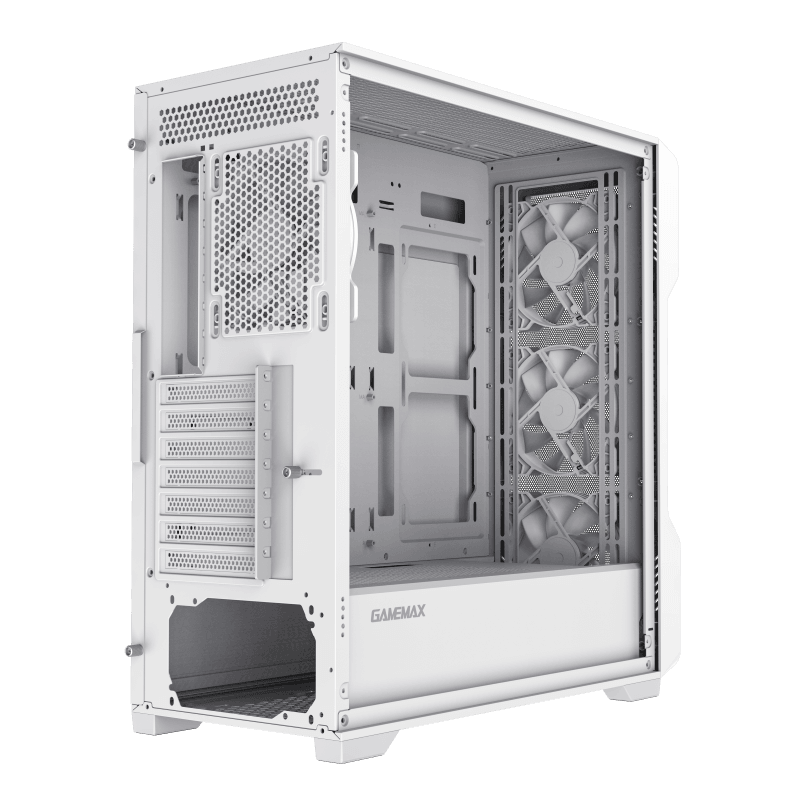 GameMax Siege White E-ATX Mid-Tower Gaming Case