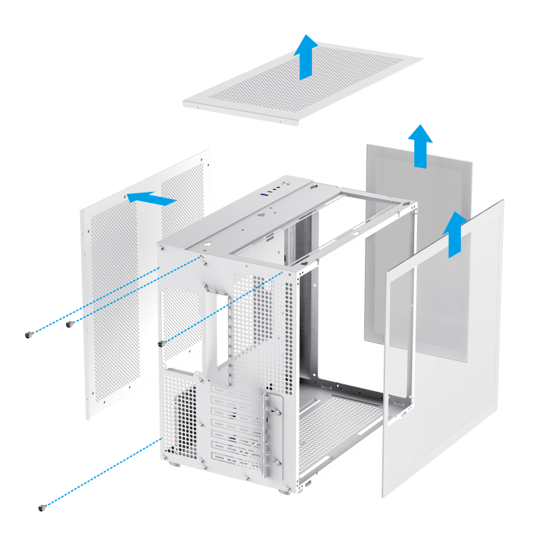 GAMEMAX Infinity White E-ATX GAMING CASE