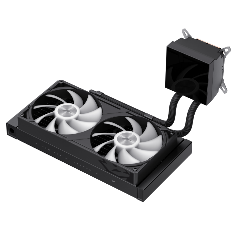 GAMEMAX GLACIER 240 LIQUID CPU COOLER BLACK