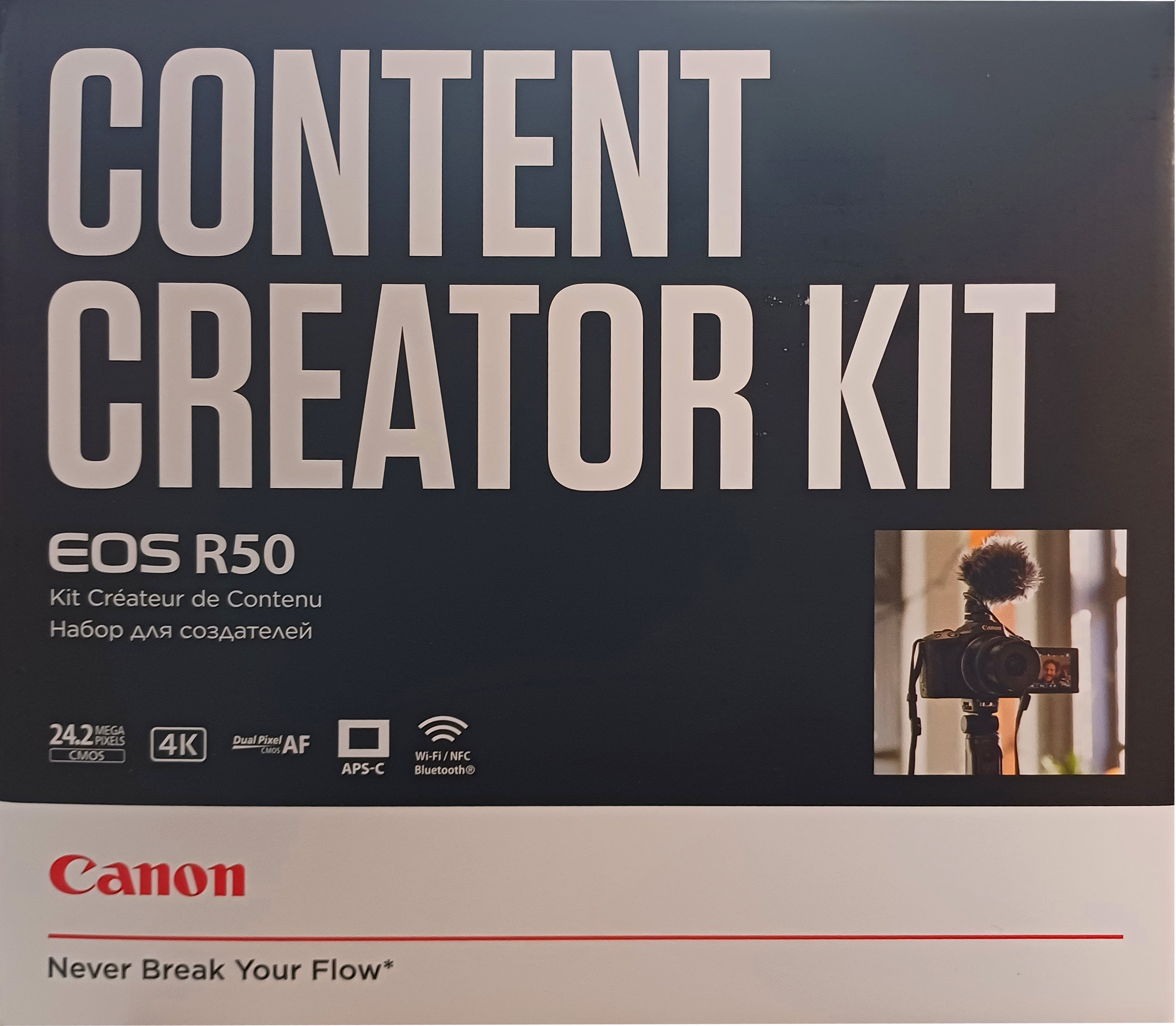 Canon R50 Content Creator Kit