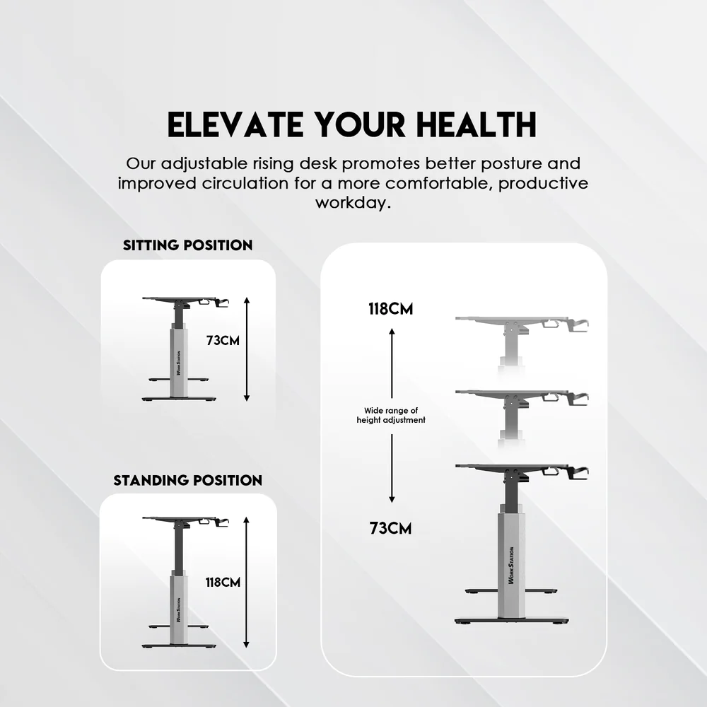 Fantech Table WS414 Work Adjustable Gaming Desk