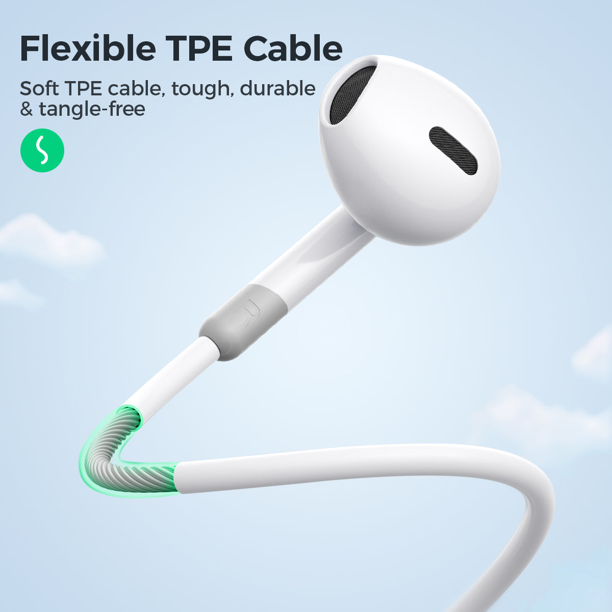 JOYROOM JR-EW01 Half -Ear wired Earphones
