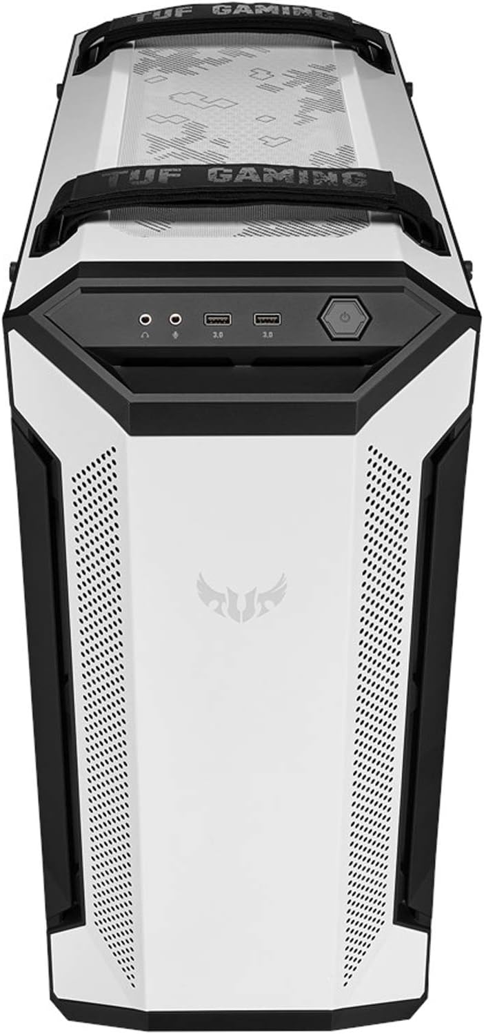 ASUS TUF Gaming GT501 White Edition EATX , tempered-glass side panel RGB GAMING CASE