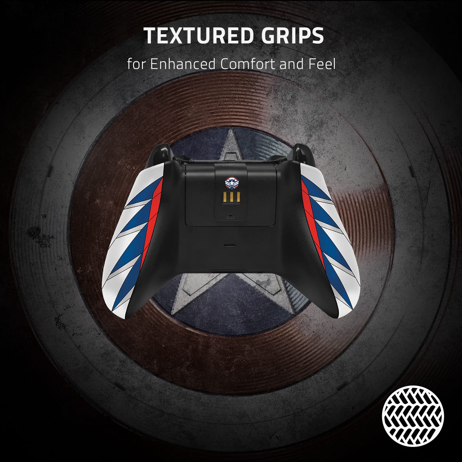 Captain America Razer Controller Razer Captain America Wireless Controller & Quick Charging Stand for X ...