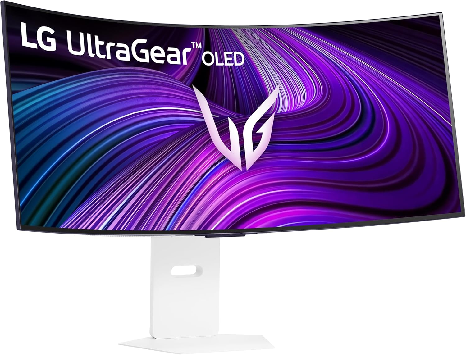 LG UltraGear 39GX90SA-W 39” OLED WQHD 240Hz G-SYNC Compatible FreeSync Premium webOS Curved Gaming Monitor