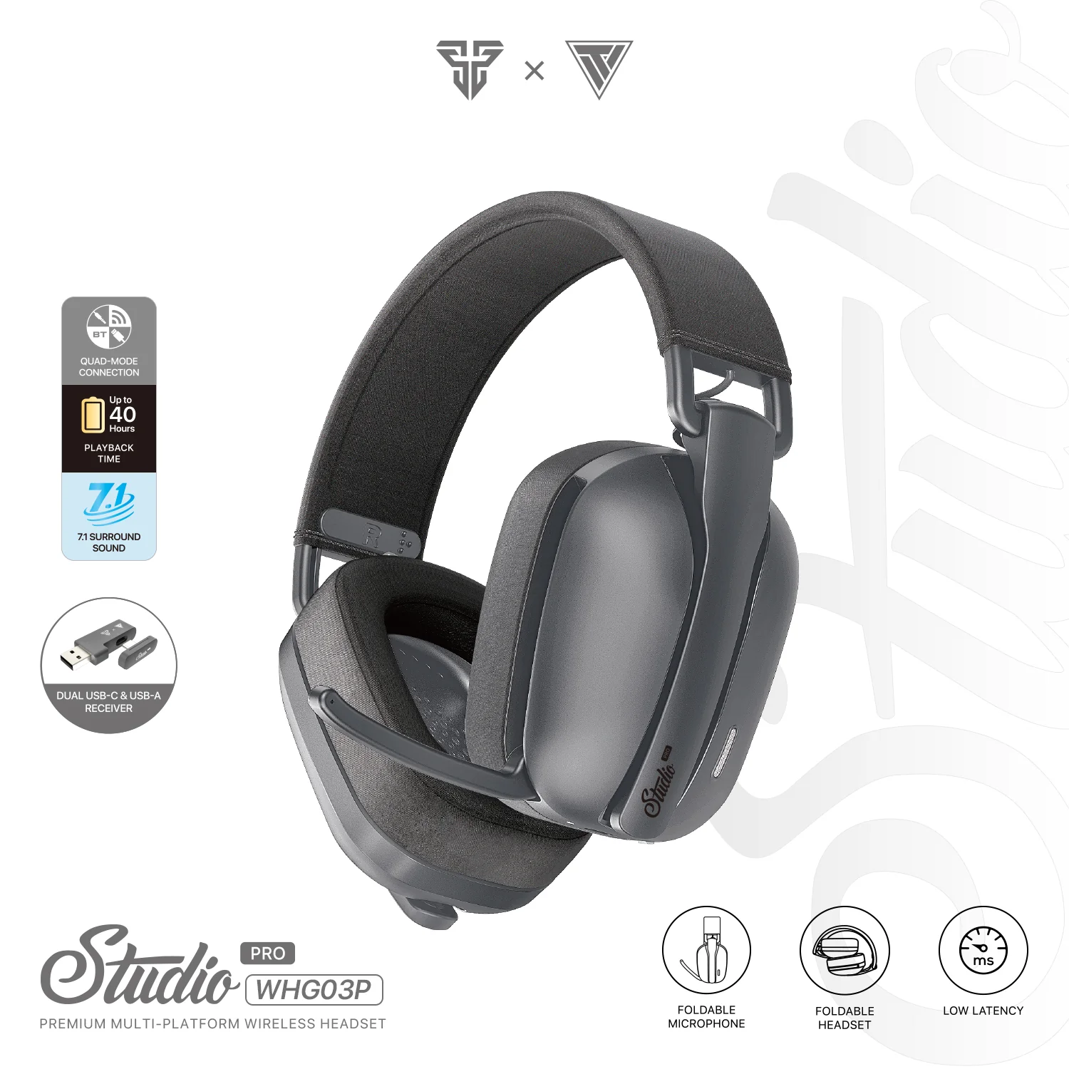 Fantech Studio Pro WHG03P Wireless Headset