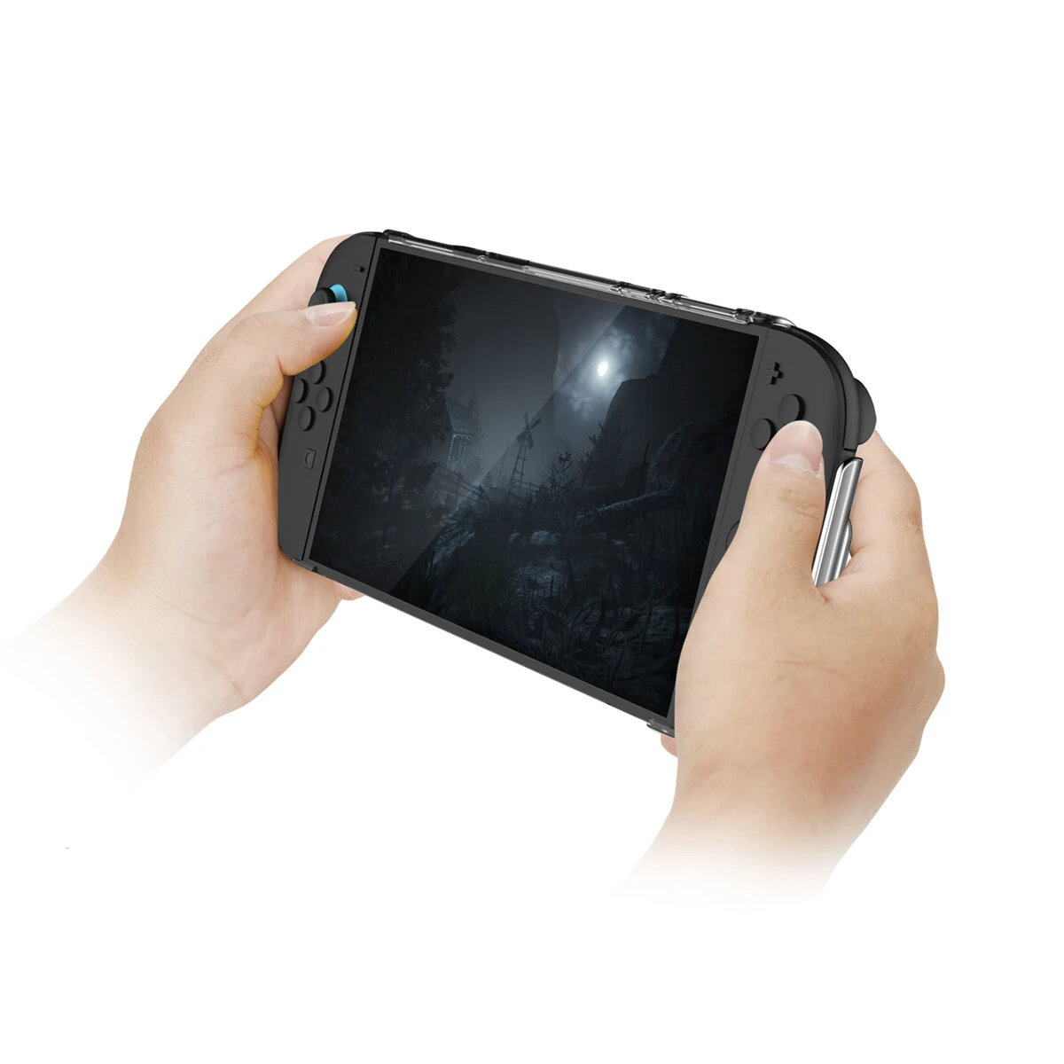 Dobe Crystal Case with Storage for Switch 2