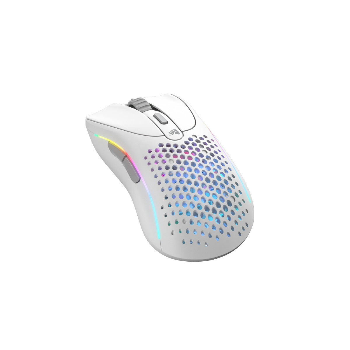 Glorious Model D 2 Wireless Optical RGB Lightweight Gaming Mouse - Matte White