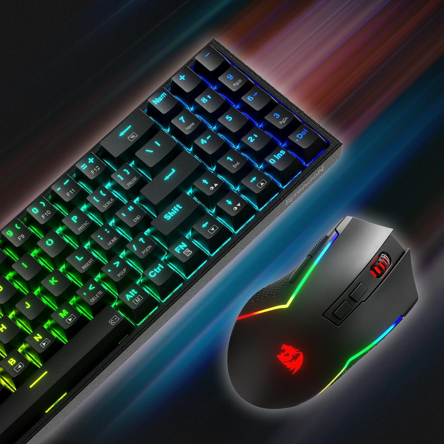 Redragon S136 Wireless Combo Kit Keyboard and Mouse