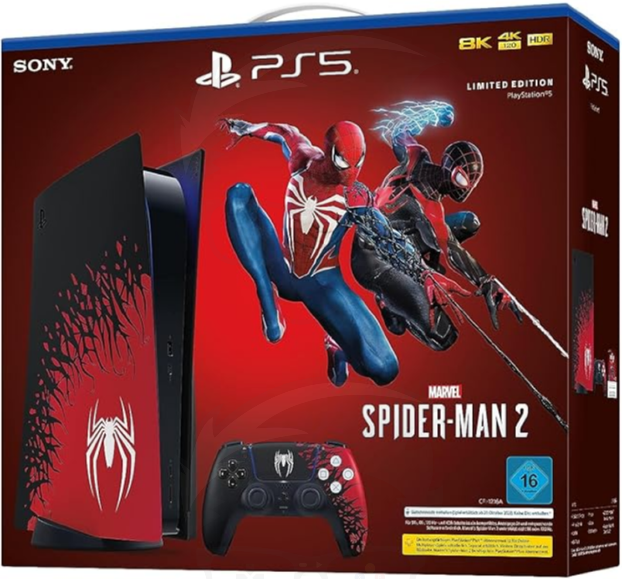 Playstation 5 Console 825Gb - Marvel’s Spider-Man 2 Limited Edition