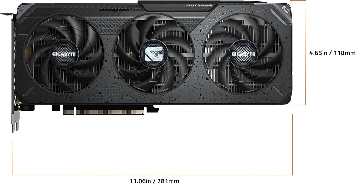 Gigabyte AMD Radeon RX 9060 XT 16GB GAMING OC Graphics Card