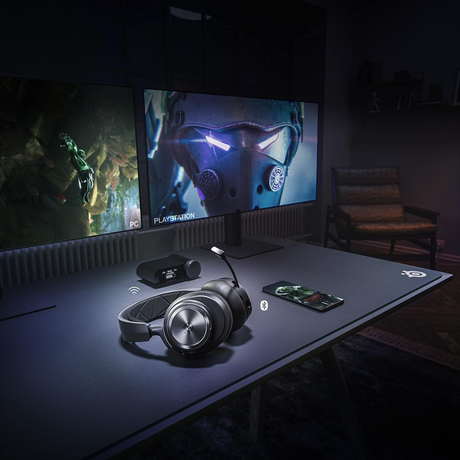 SteelSeries Arctis Nova Pro Wireless Multi-System Gaming Headset