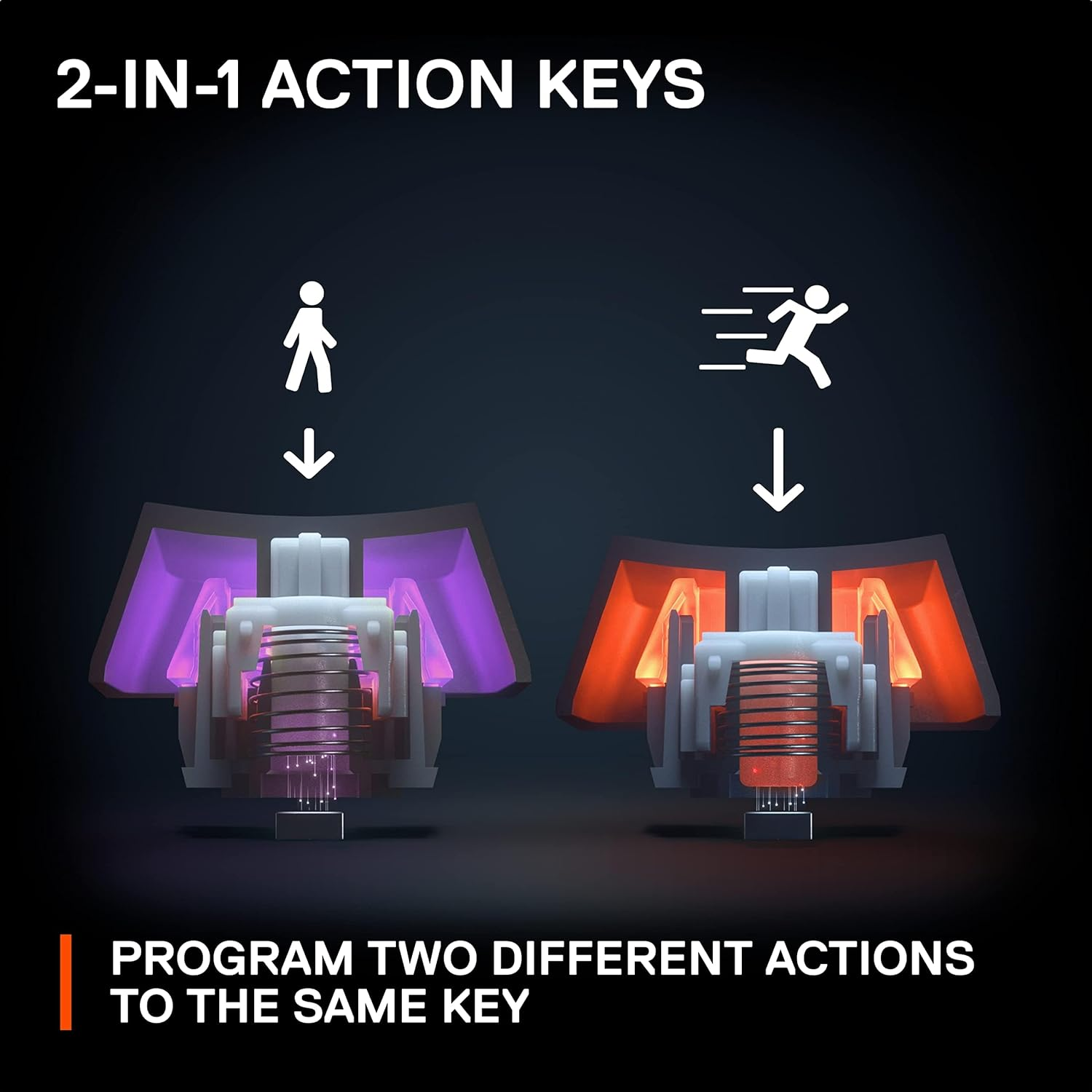 Steelseries Apex Pro Mechanical Gaming Keyboard Adjustable Switch