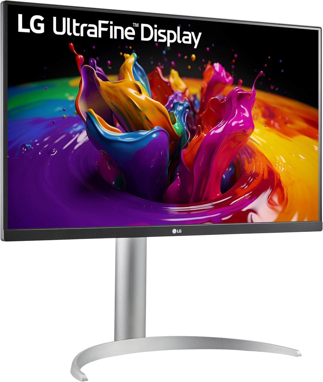 LG 27UP850K-W 27” 4K UHD UltraFine™ IPS Monitor HDR™ 400 and USB Type-C- Monitor