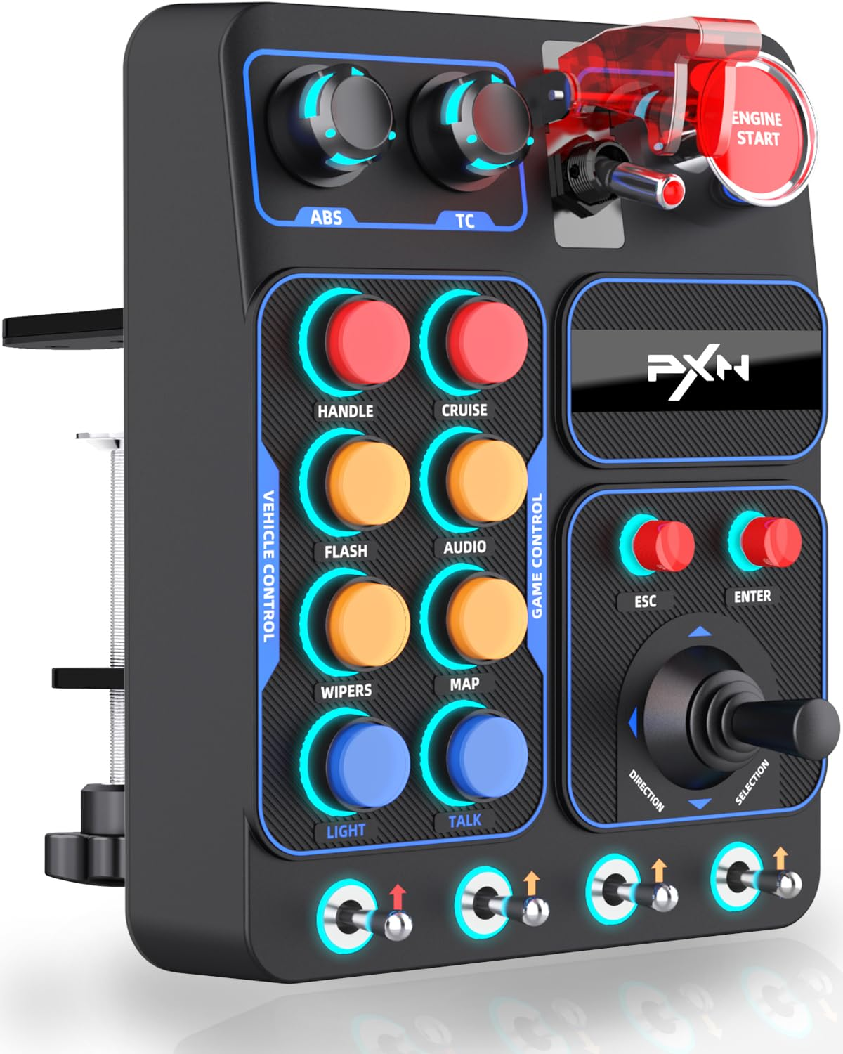 PXN CB1 Racing Button Box for American Truck Simulator