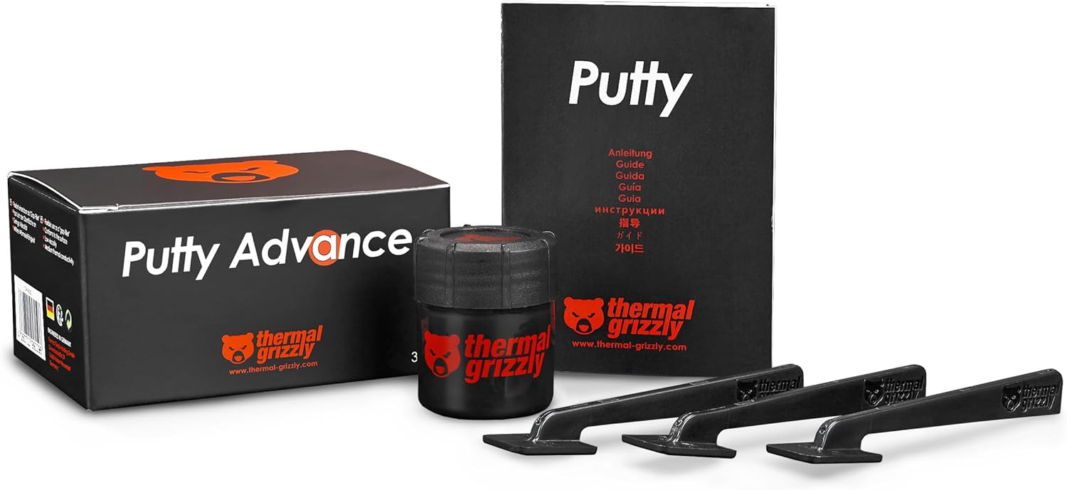 Thermal Grizzly Putty Advance (30g) High Performance Electrically non-conductive Thermal Pads