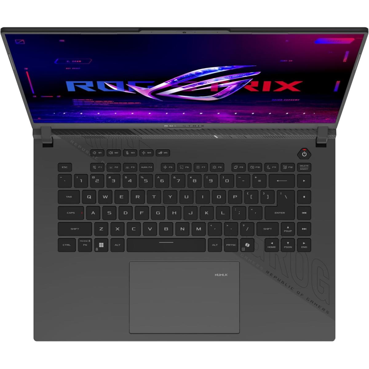 ASUS ROG Strix G16 Intel Core Ultra 9 275HX NVIDIA RTX 5080 GPU 16GB GDDR7 16GB DDR5-5600Hz 16